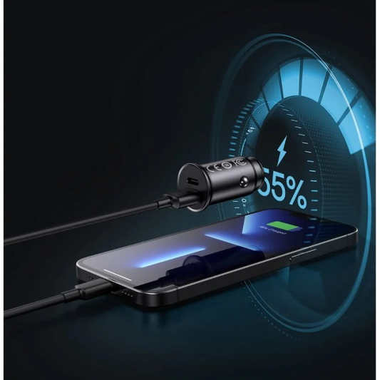 Baseus Circular Metal A+C 30W PPS Car Charger in Lahore