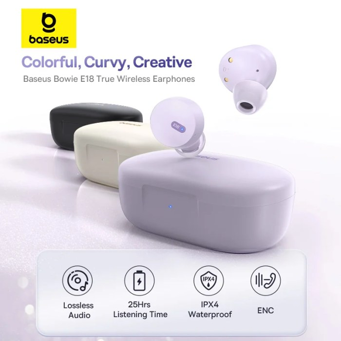 Baseus Bowie E18 True Wireless Earphones
