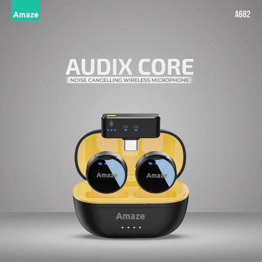 Amaze Audix Core A682 Dual Wireless Microphone with Noise Cancellation