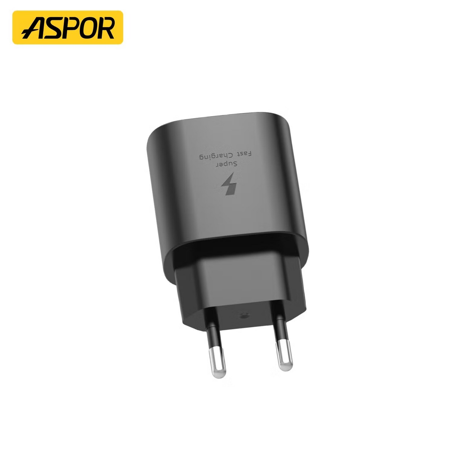 ASPOR A820EU 25W Type-C Fast Charging Power Adapter
