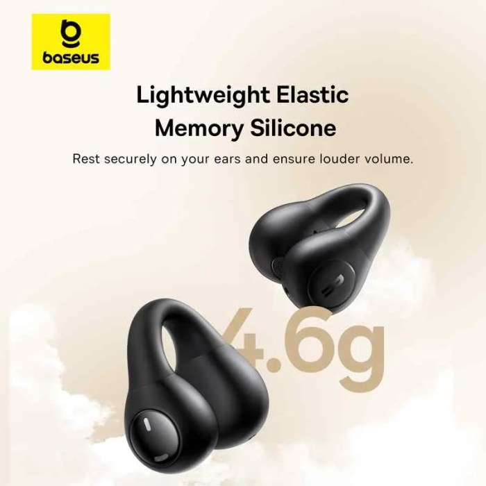 Baseus Bass 15 Clip Open-Ear TWS Earbuds Pakistan