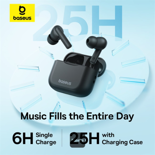 Baseus Bowie E17 True Wireless Earbuds with 25hours battery life