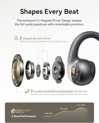 BaseusBowieMC1ProOpen-EarTrueWirelessEarbuds in lahore