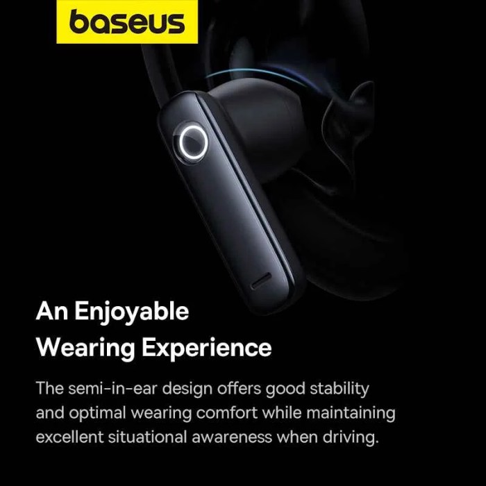 Baseus C-Mic CM10 Smart Unilateral Wireless Car Earphone 
