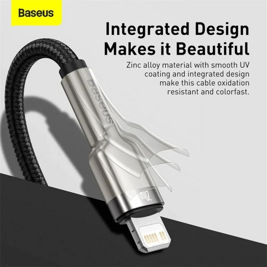 Baseus Cafule Metal Type-C To iPhone Data cable in Pakistan