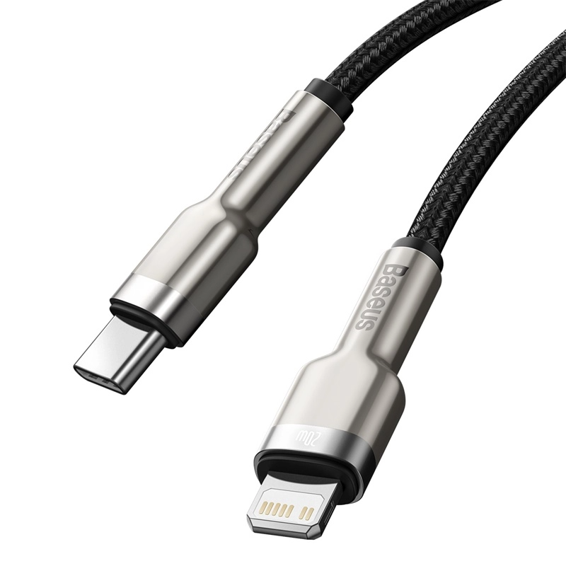 Baseus Cafule Metal Type-C To iPhone PD 20W Fast Charging Cable Pakistan