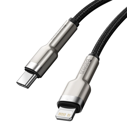 Baseus Cafule Metal Type-C To iPhone PD 20W Fast Charging Cable Pakistan