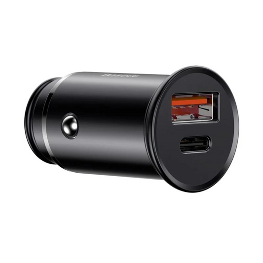 Baseus Circular Metal A+C 30W PPS Car Charger in Pakistan
