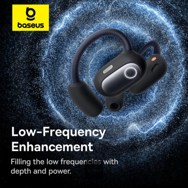 Baseus Eli Sport 1 Open-Ear Wireless Earbuds With IPX4 Waterproof TWS ENC Mics & Detachable Neckband