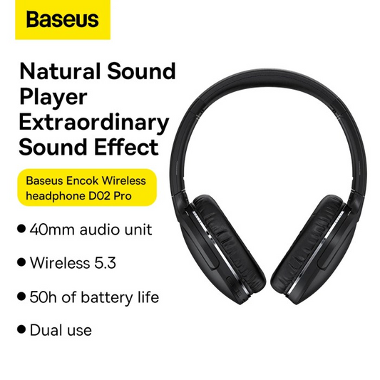 Baseus Encok D02 Pro Headphones 