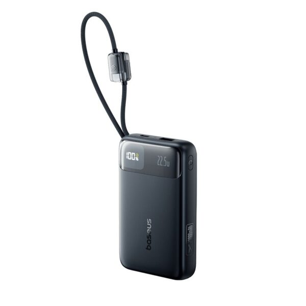 Baseus EnerFill FC11 Digital Display 20000mAh 22.5W Power Bank with Dual Built-in Cables