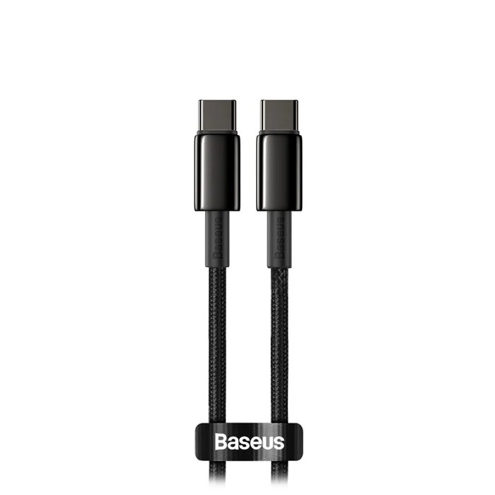 Baseus Tungsten Gold Fast Charging Data Cable Type-C to Type-C 100W Price in Pakistan