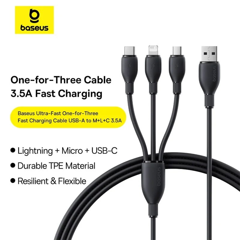 3 in 1 USB Cable