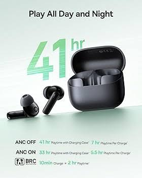 Baseus Earbuds with Long Lasting Play Time