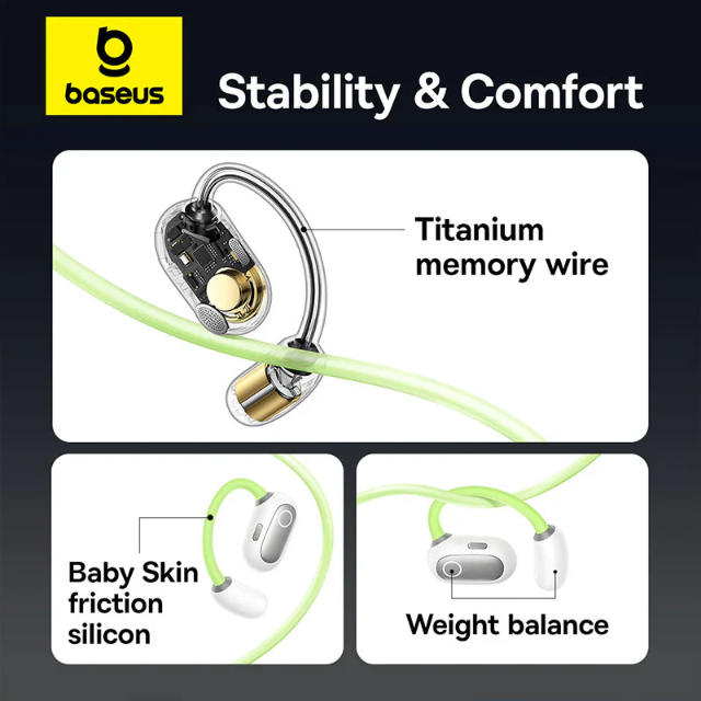 Baseus Eli 2i Fit Open-Ear True Wireless Earbuds Pakistan