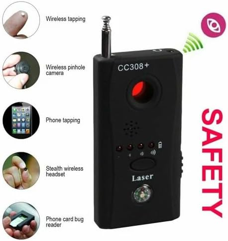 Anti-Spy RF Signal Bug Detector & Hidden Camera Finder