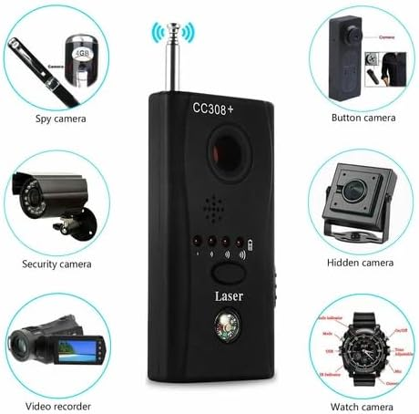 Anti-Spy RF Signal Bug Detector & Hidden Camera Finder