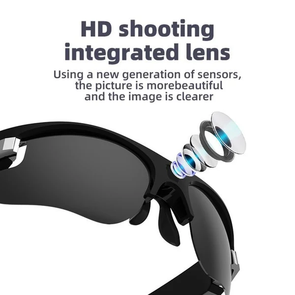 Camera Sun glasses with Anti-Scratch Lens 1080P Full HD DVR Sports