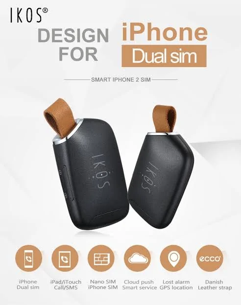 IKOS K1S Bluetooth Smart Nano SIM Adapter for iOS – Official PTA Approved