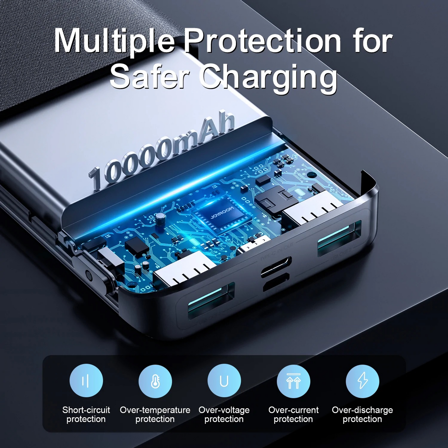 Joyroom JR-QP191 22.5W 10000mAh Fast Charging Power Bank