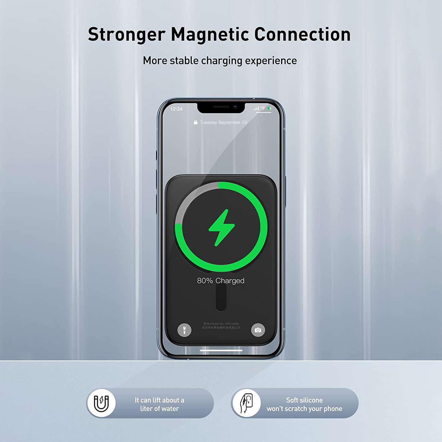 Joyroom JR-W020 10000mAh 20W Magnetic Wireless Power Bank Black