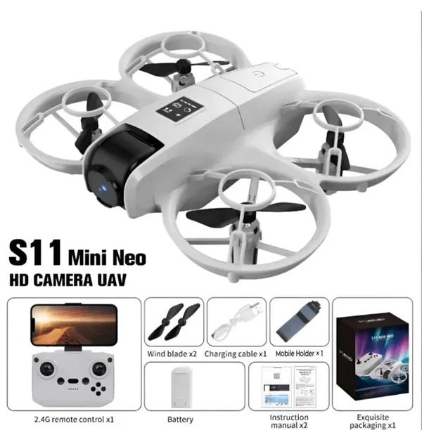S11 Mini Neo Drone with HD Dual Camera, Optical Flow & WiFi FPV