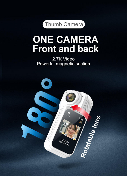 S70 Small Thumb Action Camera Magnetic Mount Sport Camera