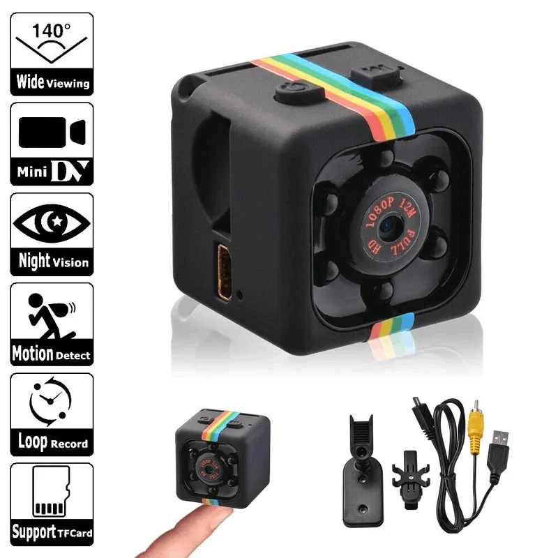 SQ11 Mini Camera HD 1080P – Compact Portable Video Recorder