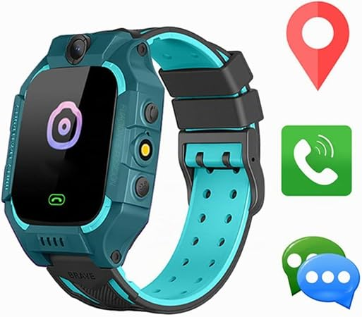 Z6 Kids Smartwatch with Calling, Phone Features, Waterproof Design & GPS Positioning
