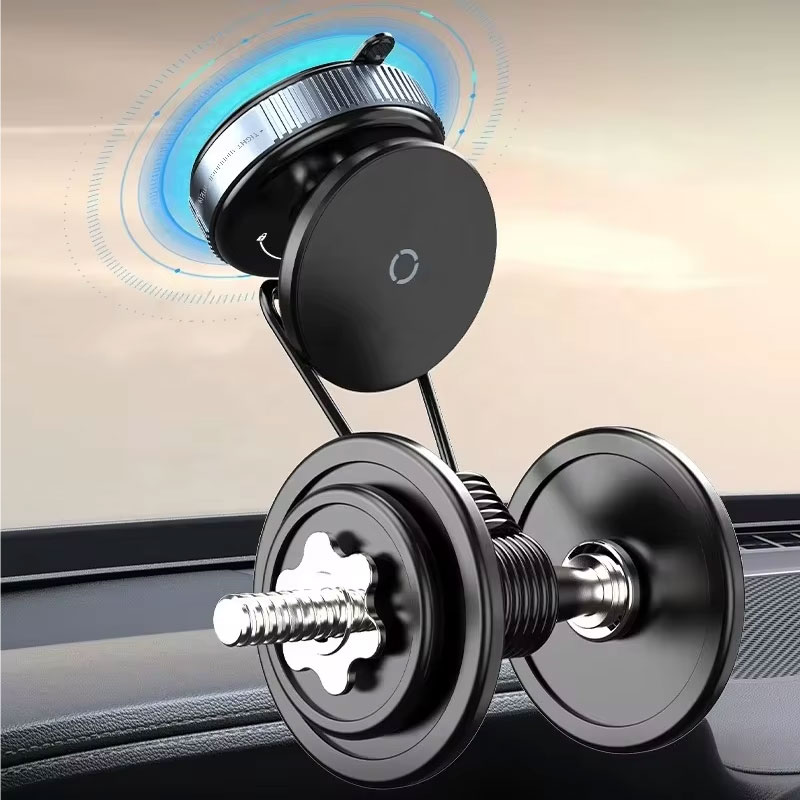 Speed-X SX-M02 Magnetic Car Phone Holder – Vacuum Suction & 360° Adjustable