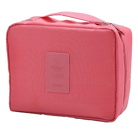 Travel Women Cosmetic Bag Storage Bag – Large Makeup & Toiletry Organizer