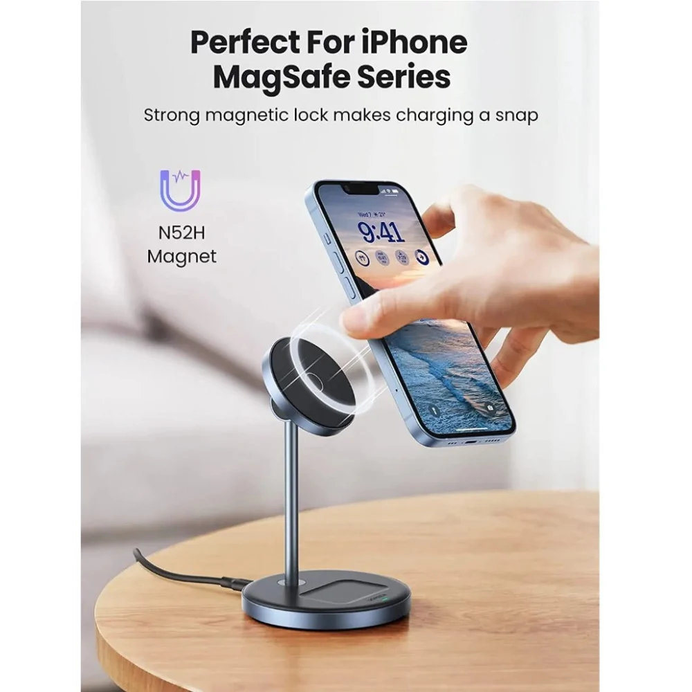 UGREEN CD317 MagSafe 2-in-1 Wireless Charger 15W Price in Pakistan