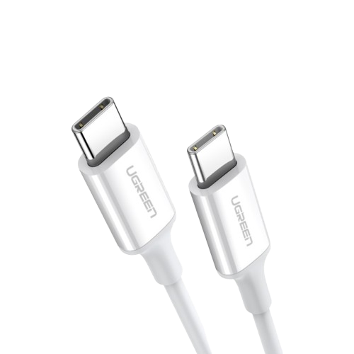 UGREEN L303 Type-C to Type-C 60W PD Fast Charging Cable 45642 – White