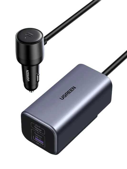 UGREEN 150W 4-Port Retractable USB-C Car Charger – 35027
Pakistan