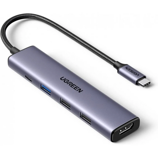 UGREEN Revodok 15495 5 in 1 USB C Hub With 4K HDMI
