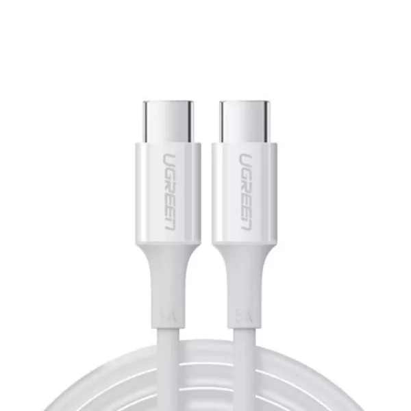 UGREEN 60551 Type-C to Type-C Data Cable 1M 100W – White