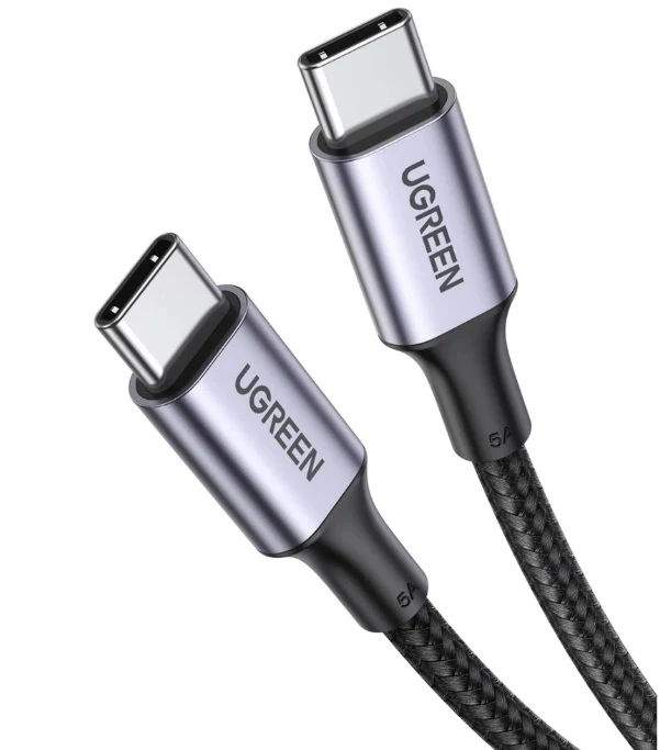 UGREEN 90120 Type-C to Type-C 100W PD fast charging data cable 3M