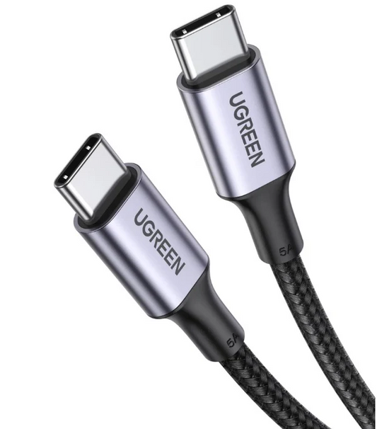 UGREEN 90120 Type-C to Type-C 100W PD fast charging data cable 3M