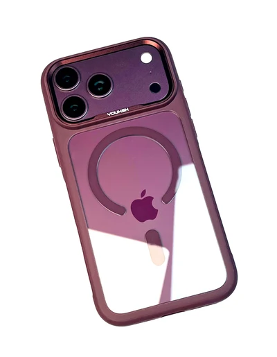 YOUKSH Hybrid Side Silicon MagSafe Case for iPhone 18 Pro Max