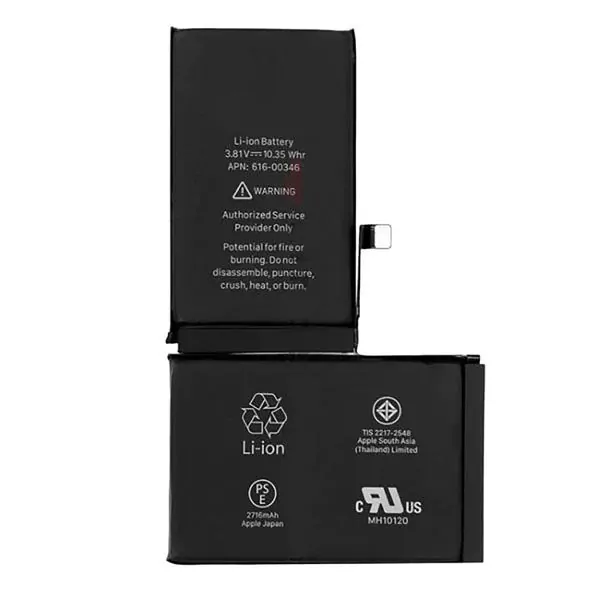 iPhone XS Max Battery – 100% Original, 1 Month Warranty